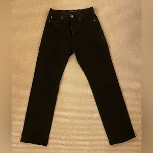 & Other Stories Black Straight Leg Denim size 30